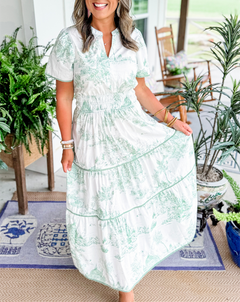 Amelia - Classic Toile Maxi