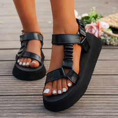 Aura | Iridescent Platform Sandal™