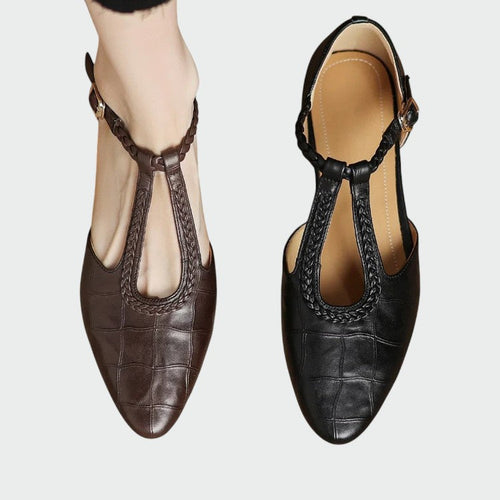 Anya – Pointed T-Bar Mary Janes