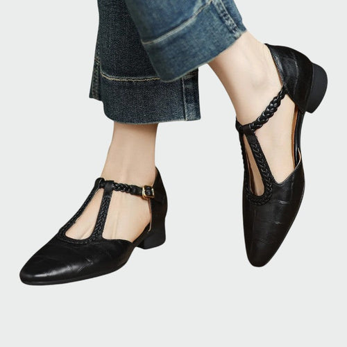 Anya – Pointed T-Bar Mary Janes