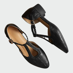 Anya – Pointed T-Bar Mary Janes