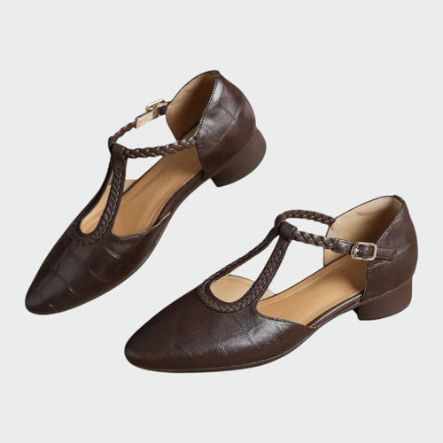 Anya – Pointed T-Bar Mary Janes