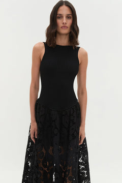 Atlas Knit Midi Dress