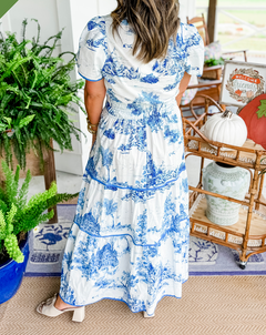 Amelia - Classic Toile Maxi
