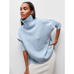 Avery™ – Elegant High Neck Sweater