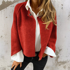 Elise – Warm Cropped Jacket