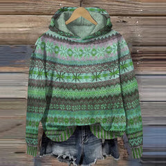 Charlotte - Ethnic Retro Hoodie