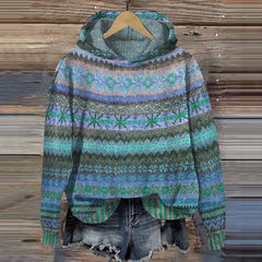 Charlotte - Ethnic Retro Hoodie