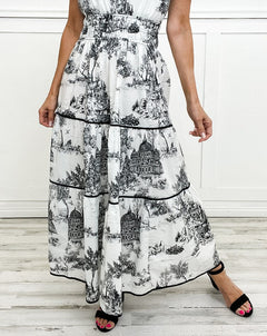 Amelia - Classic Toile Maxi