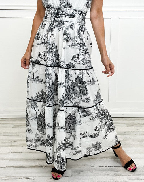 Amelia - Classic Toile Maxi