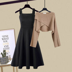 Ella - Knit Dress & Cardigan Set