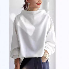 Samantha - High-Neck Soft Knit Top