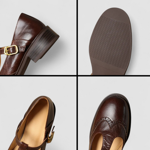 Anya – Pointed T-Bar Mary Janes