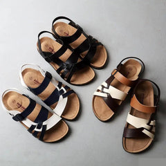 Jasmin - Premium Leather Comfortable Outdoor Sandals