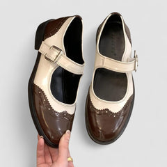 June – Leather Mary Janes
