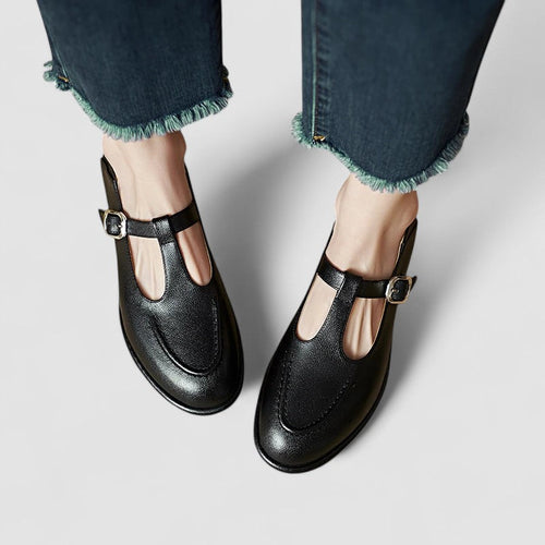 Nora – Comfort Low Heel Mary Janes