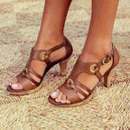 Jane™ - Chic Strappy Heeled Sandals