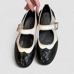 June – Leather Mary Janes