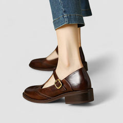 Anya – Pointed T-Bar Mary Janes