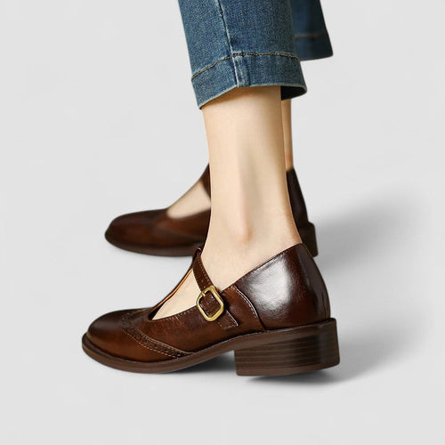 Anya – Pointed T-Bar Mary Janes