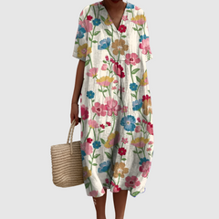 Claire - Bloomfield Garden Midi Dress