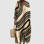 Natalie - Urban Lines Flow Midi Dress