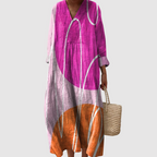 Bella - Sunset Arc Midi Dress