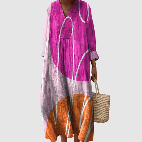 Bella - Sunset Arc Midi Dress