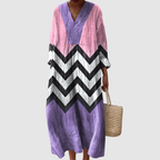 Josephine - Zigzag Mood Maxi Dress