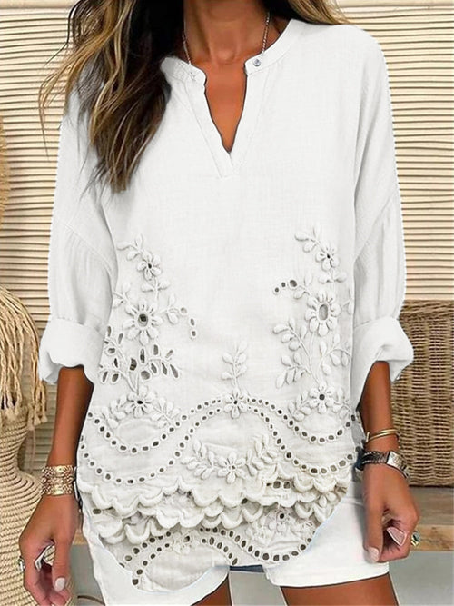 Aria™ - Elegant Printed Top