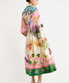 Daisy™ - Elegant Italian Maxi Dress