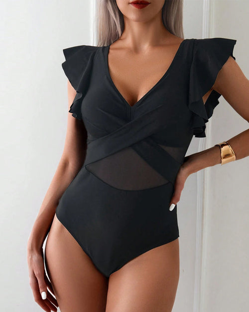 Anisa™ - Flattering V-Neck Swimsuit