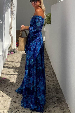 Casidy | Floral Off-Shoulder Maxi Dress