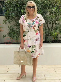Mary™ - Bloom Ruffle Dress