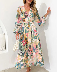 Elvera - Long Boho Style Dress