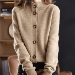 Elza - Luxurious Cashmere Knit Cardigan
