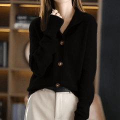 Elza - Luxurious Cashmere Knit Cardigan