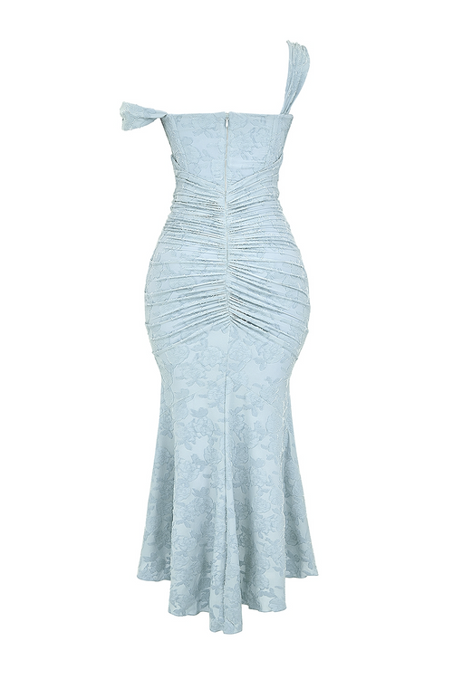 Evelyn - Elegant Slim Cut Lace Maxi Dress