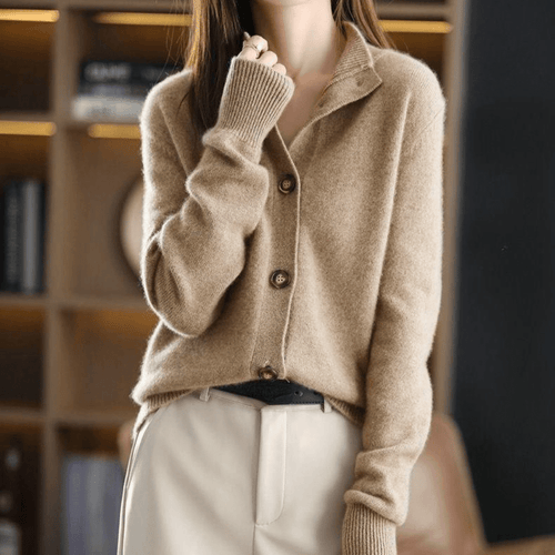 Elza - Luxurious Cashmere Knit Cardigan