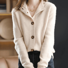 Elza - Luxurious Cashmere Knit Cardigan