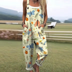 Sophie - Women’s Butterfly Art Pattern Jumpsuit
