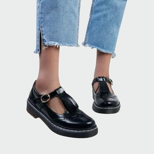 Stella – Elegant Leather Mary Janes