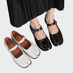 Clara – Split-Toe Buckle Mary Janes