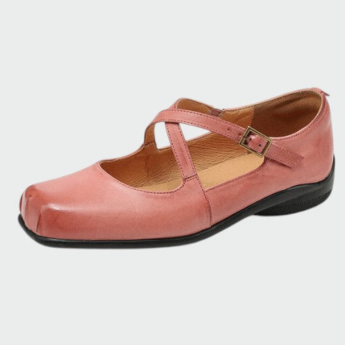 Ivy – Cross-Strap Mary Janes