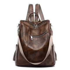 Nataly - Elegant Vintage Multi-Use Backpack for Women