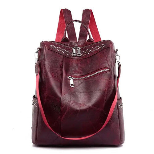 Nataly - Elegant Vintage Multi-Use Backpack for Women