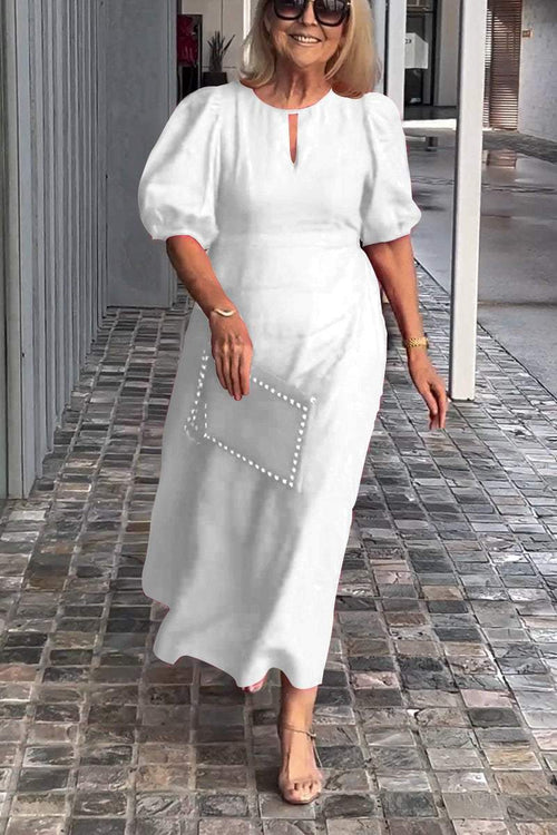 Madeline - Puff Timeless Dress