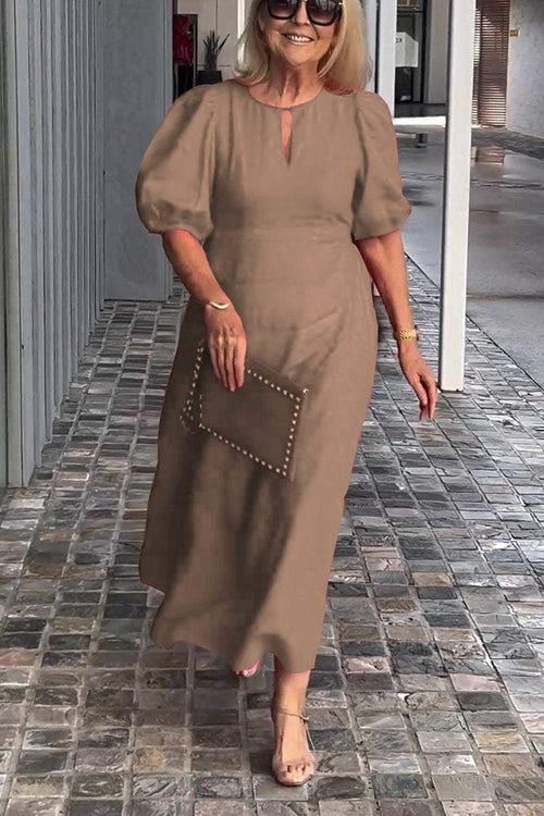 Madeline - Puff Timeless Dress
