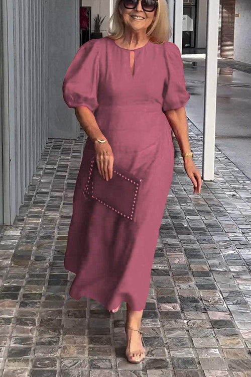 Madeline - Puff Timeless Dress