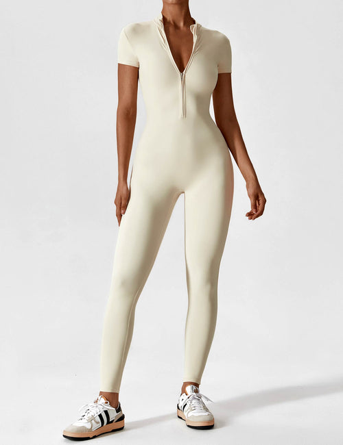 Anne™ -  Zipper Jumpsuit